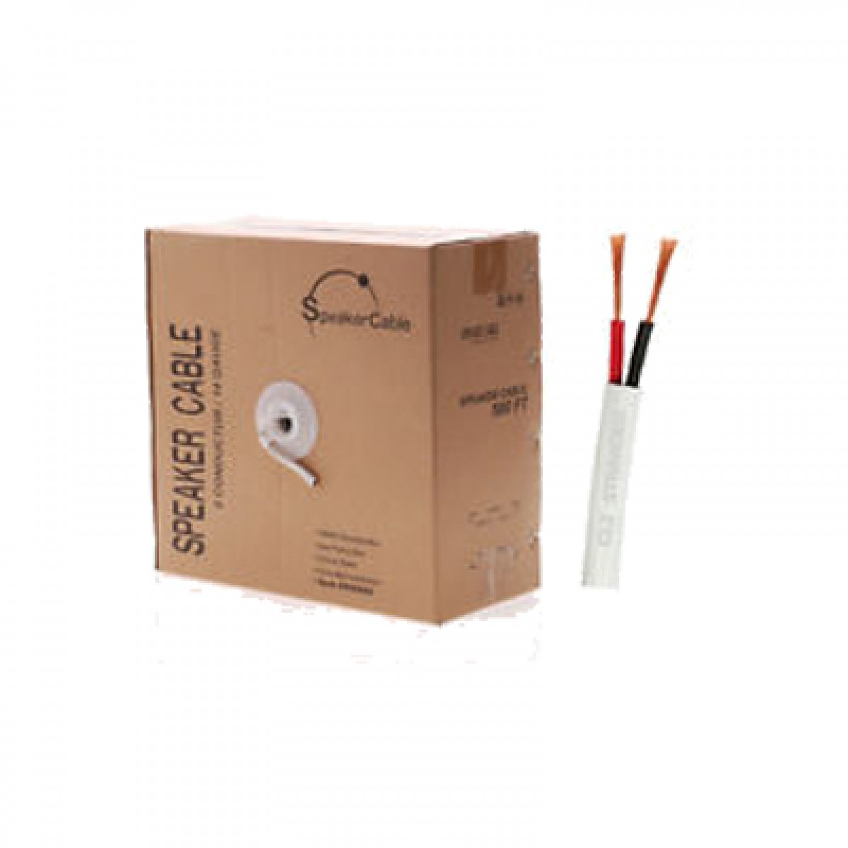 Speaker Wire 14AWG 2Conductor 500ft Audio & Alarm Cable Cable