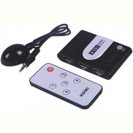 HDMI 5Way switch 1080p w/Remote