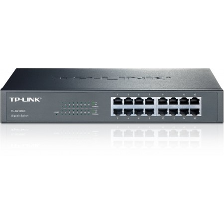 TP-LINK TL-SG1016D  16-Port Gigabit Switch