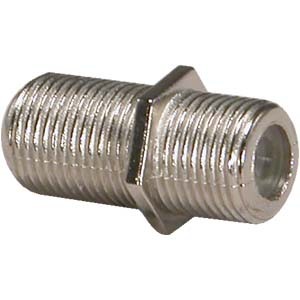 F-Type Dual Female Inline Coupler