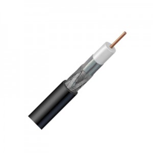 Bulk-Cable 500' RG6 Dual Shield Black.