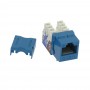 Keystone Jack Cat6 Blue